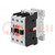 Contactor: 3-pole; NO x3; 24VAC; 38A; for DIN rail mounting; BF