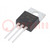 Diode: redresseuse; THT; 200V; 15Ax2; tube; Ifsm: 200A; TO220AB; 40ns