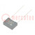 Capacitor: polypropylene; Y2; R41-T; 2.2nF; 13x9x4mm; THT; ±10%