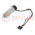 Motor: DC; with encoder,with gearbox; HP; 6VDC; 6.5A; 130rpm; 75: 1
