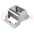 Enclosure: for DIN rail mounting; Y: 110mm; X: 71.3mm; Z: 62mm; grey