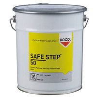 ROCOL Antirutschbeschichtung SAFE STEP 50, Rutschhemmung R13, Farbe grau, Inhalt 5,0 l