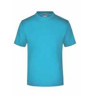 James & Nicholson Komfort-T-Shirt aus Single-Jersey Herren JN001 Gr. S turquoise