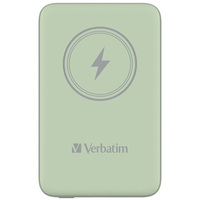 Verbatim, powerbank z ładowaniem bezprzewodowym, 5V, ładowanie telefonu, 32246, 10 000mAh, przyssawki do przytrzymania telefonu, z