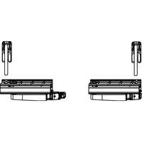 Produktbild zu MACO SKB-S/SE Grundkarton Laufwagen, Schema A und C, 160 kg, links (455798)