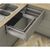 Anwendungsbild zu BLUM MERIVOBOX SET sottolavello ringhiera E BLUMOTION B,40kg,NL 550,grigio india