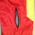 WORKY Forstschutz-Hose Komfort schmutzabweisende Beschichtung in Rot/Neongelb in Größe 50