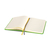 Modena A5 Bold Linen Notebook Mojito Lime Pack of 10