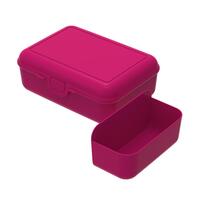 Artikelbild Lunch box "School Box" deluxe, with compartment divider, berry