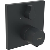 MITIGEUR DE BAIGNOIRE THERMOSTATIQUE ENCASTRÉ, THERMO COOL, NOIR MAT HANSA 8114956233