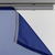 Flächenvorhangstoff Polyester, 60x245cm, blau