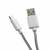 Sbox USB A -Micro USB kábel - 1M, fehér
