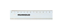Rumold FL42/20 Lineal Schreibtisch-Lineal 200 mm Kunststoff Transparent 10 Stück(e)