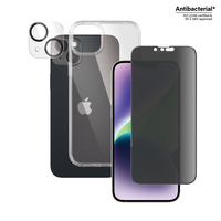 PanzerGlass ® Privacy 3-in-1 Pakke iPhone 14 Plus