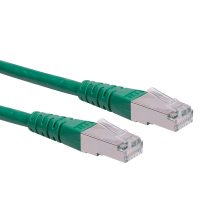 ROLINE 21.15.1383 kabel sieciowy Zielony 10 m Cat6 S/FTP (S-STP)