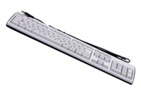 HP 701430-041 tastiera USB QWERTZ Tedesco Grigio