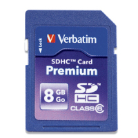 Verbatim Premium SDHC Card™ 8GB