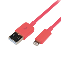 LogiLink USB - Lightning 1m Pink