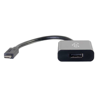 C2G USB-C/DisplayPort adattatore grafico USB 3840 x 2160 Pixel Nero