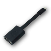 DELL DBQBNBC064 video kabel adapter USB Type-C VGA (D-Sub) Zwart