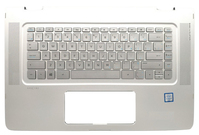 HP 841266-031 laptop alkatrész Alapburkolat + billentyűzet