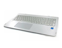 HP 807526-041 laptop reserve-onderdeel Behuizingsvoet + toetsenbord