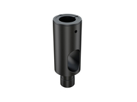 Multibrackets M Extension Pipe 10cm for M VESA Gas Lift Arm Single Black