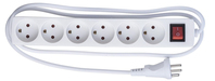 Microconnect GRU0615WDK power extension 1.5 m 6 AC outlet(s) Indoor White