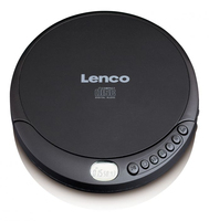 Lenco CD-010 cd-speler Draagbare cd-speler Zwart