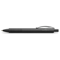 Faber-Castell Essentio Negro Bolígrafo de punta retráctil con pulsador Fuerte