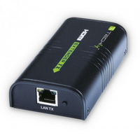 Techly IDATA-EXTIP-373RA AV extender AV receiver Black
