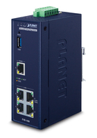 PLANET Ind 5-Port 10/100/1000T virtuális privát hálózat (VPN) biztonsági felszerelés