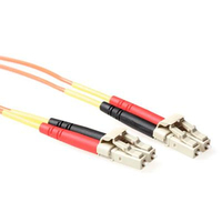 Ewent EL9003 cable de fibra optica 3 m 2x LC OM1 Naranja
