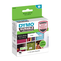 DYMO Durable Bianco Etichetta per stampante autoadesiva
