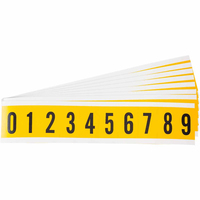 Brady 1530-# KIT self-adhesive label Rectangle Permanent Black, Yellow 250 pc(s)