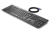 HP PS/2 Slim Business Keyboard tastiera PS/2 QWERTY Inglese Nero