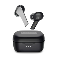 Lenovo Smart Wireless Earbuds Zestaw słuchawkowy Bezprzewodowy Douszny Muzyka/dzień powszedni Bluetooth Czarny