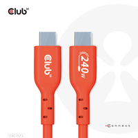 CLUB3D CAC-1573 câble USB 2 m USB4 Gen 2x2 USB C Rouge