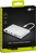 Goobay 62113 Notebook-Dockingstation & Portreplikator Kabelgebunden USB 3.2 Gen 1 (3.1 Gen 1) Type-C Silber