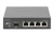 Digitus Commutateur réseau 4 ports Gigabit, 1 port SFP Uplink