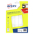 Avery ETE020 étiquette à imprimer Blanc Imprimante d'étiquette adhésive