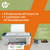 HP HP DeskJet 2721e All-in-One-Drucker, Farbe, Drucker für Zu Hause, Drucken, Kopieren, Scannen, Wireless; HP+; Mit HP Instant Ink kompatibel; Drucken vom Smartphone oder Tablet