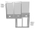 InFocus Display Mount, Wall, Vertical Lift, 41-70KG (90.2-154LBS), INA-VESABB Required