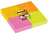 3M 6910YPOG Klebezettel Quadratisch Grün, Orange, Pink, Gelb 45 Blätter Selbstklebend