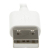 StarTech.com Cable de 1m Lightning Acodado a USB - Blanco