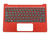 HP 834519-A51 laptop alkatrész Alapburkolat + billentyűzet
