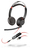 POLY Blackwire 5220 Headset Vezetékes Fejpánt Hívás/zene USB A típus Fekete, Vörös