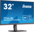 iiyama ProLite XUB3294QSU-B1 écran plat de PC 80 cm (31.5") 2560 x 1440 pixels Wide Quad HD LCD Noir
