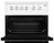 Beko KDVC563AW 50cm Double Oven Electric Cooker