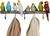 KARE Design Exotic Birds Gaderobe Wand-montiert 5 Haken Holz